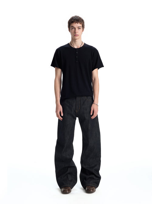 UNCLE RICH  Henley Tee