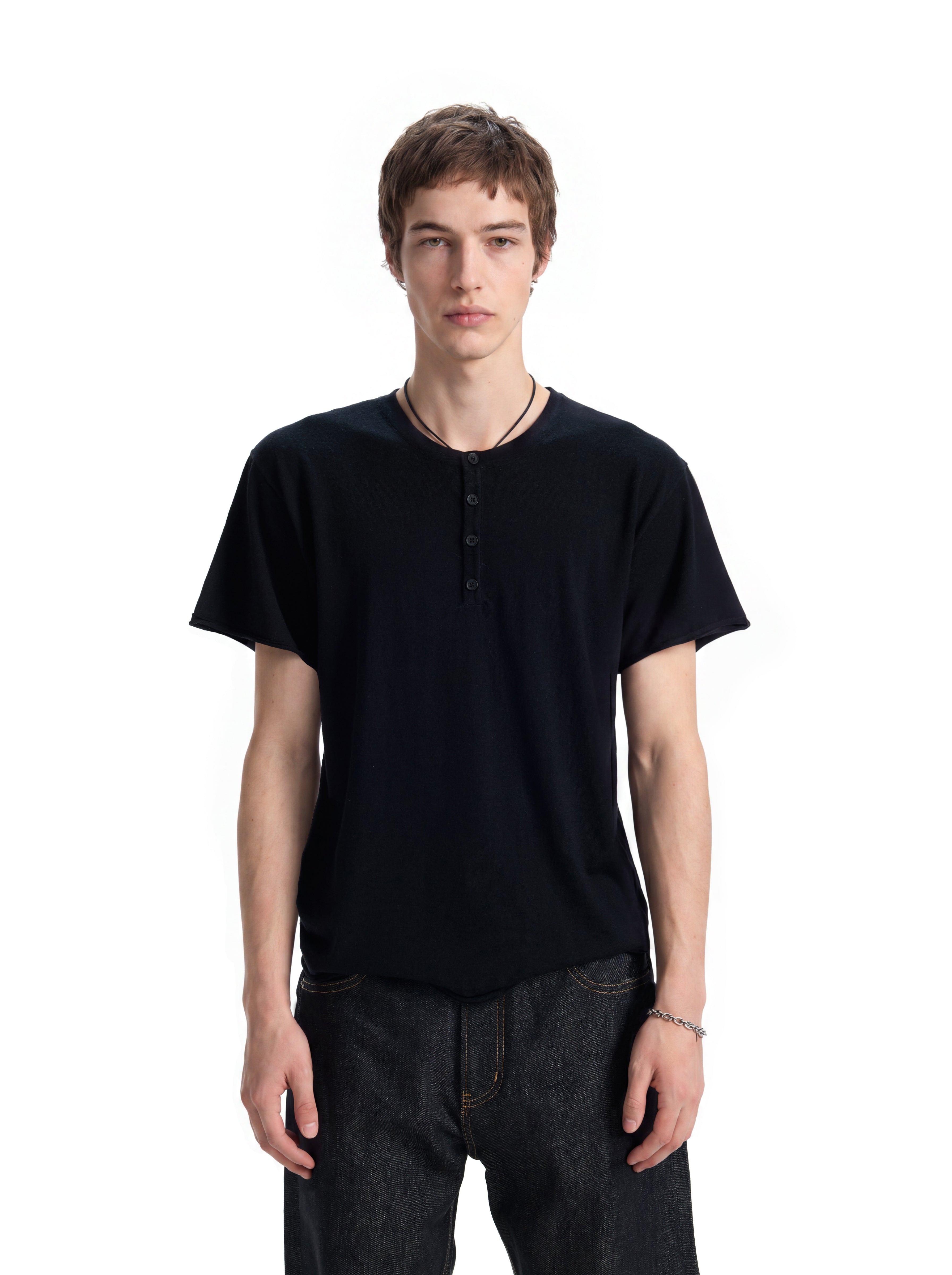 UNCLE RICH  Henley Tee