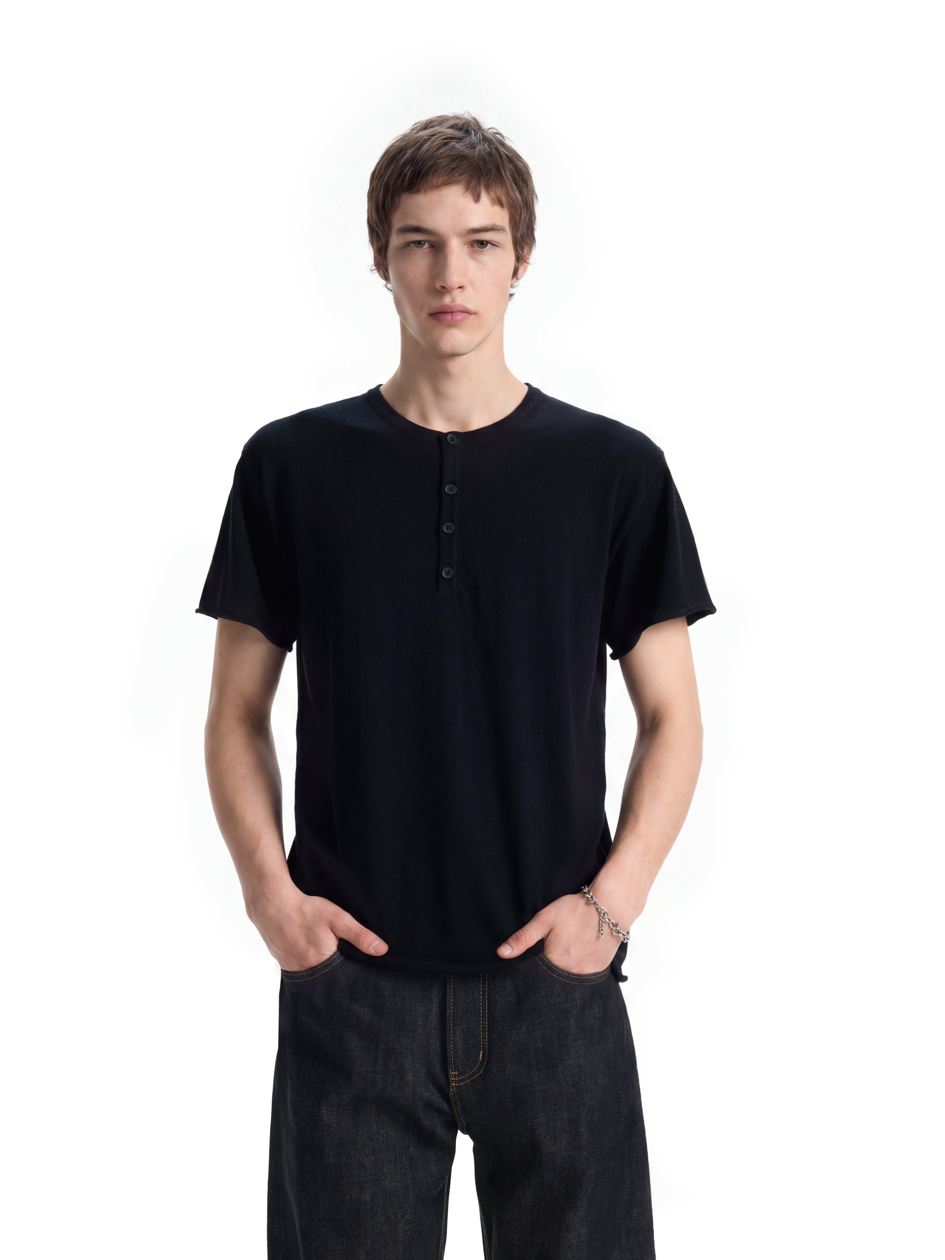 UNCLE RICH  Henley Tee