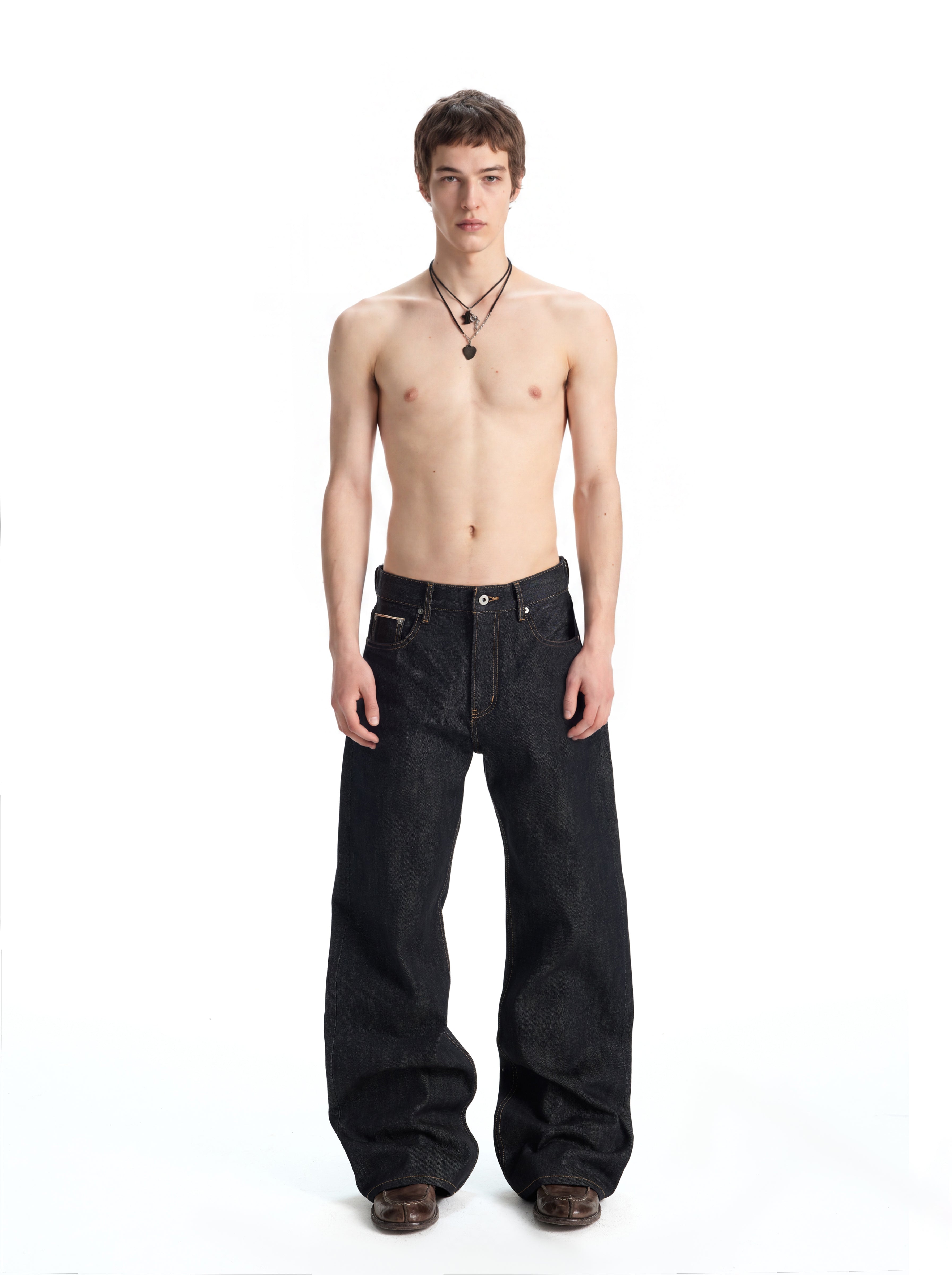 UNCLE RICH Okayama Raw Selvedge 2021M Micro Flare Jeans 003
