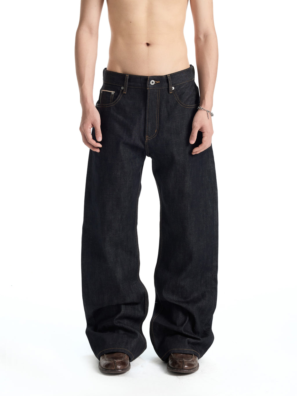 UNCLE RICH Okayama Raw Selvedge 2021M Micro Flare Jeans 003