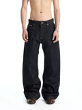 UNCLE RICH Okayama Raw Selvedge 2021M Micro Flare Jeans 003
