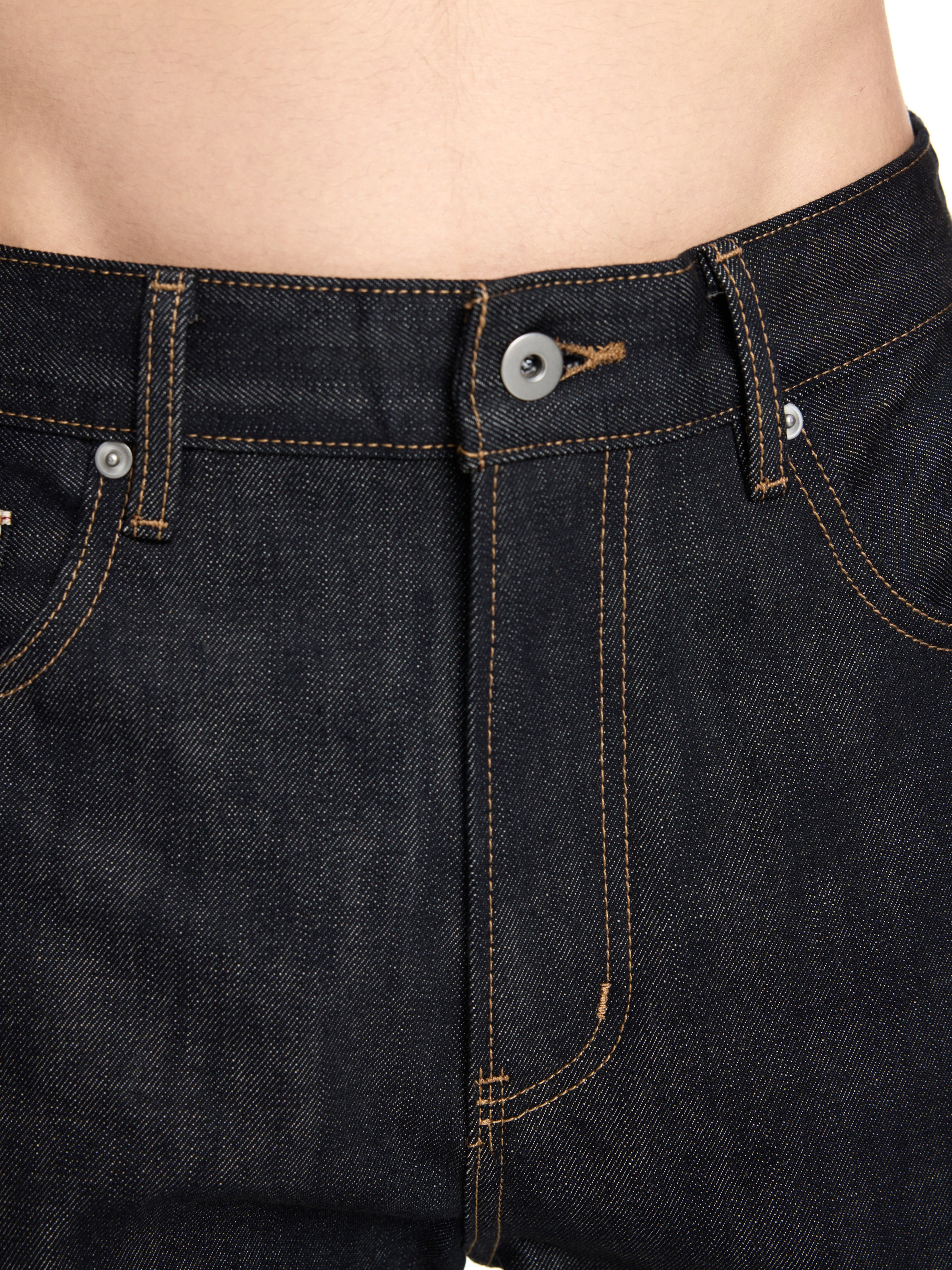 UNCLE RICH Okayama Raw Selvedge 2021M Micro Flare Jeans 003