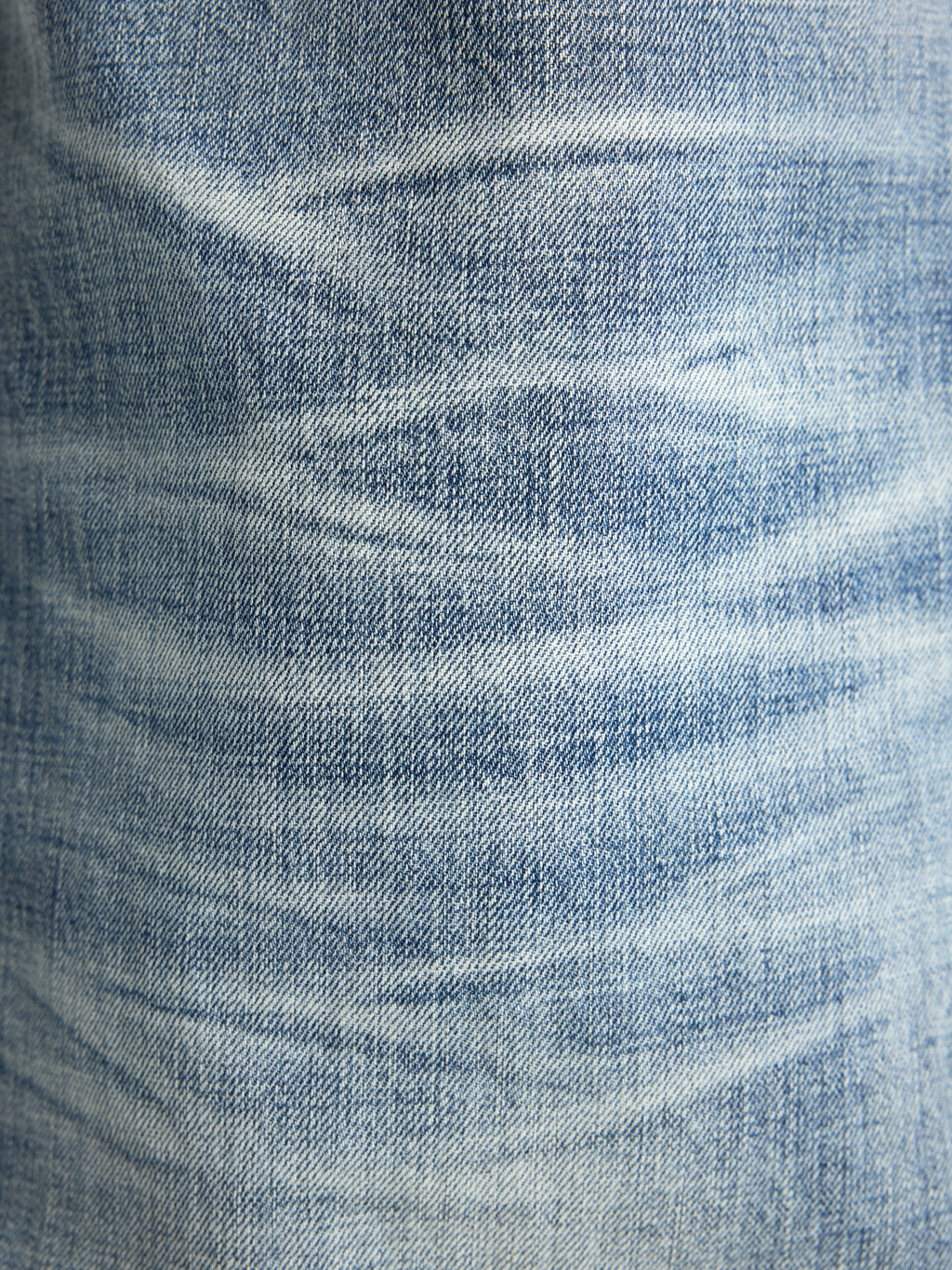 UNCLE RICH Ice Blue Slub Narrow Selvage Flare Jeans 004