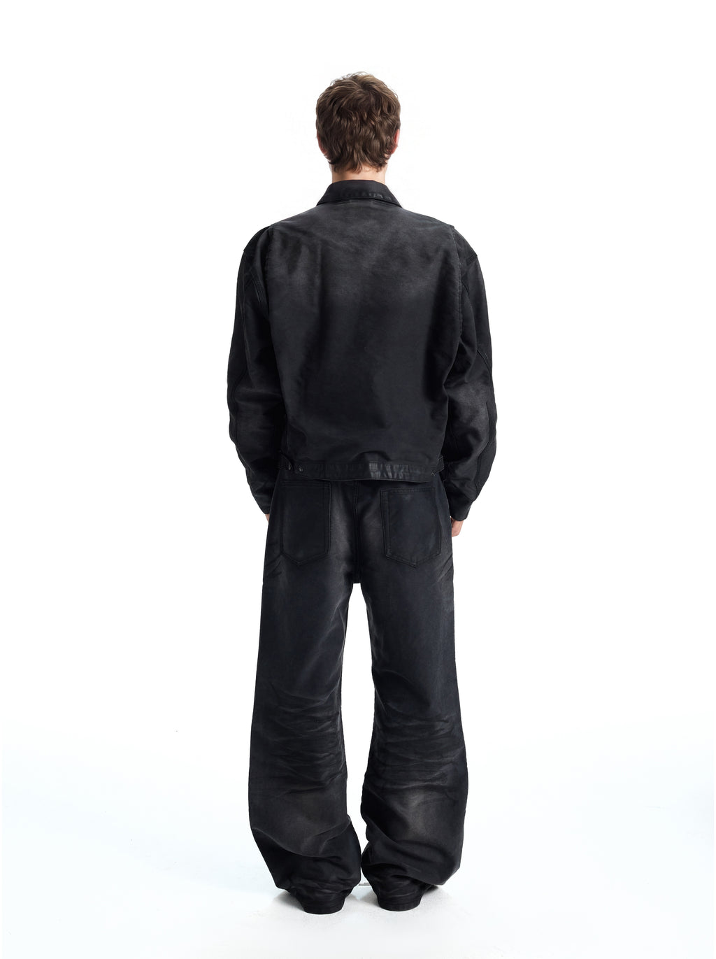 UNCLE RICH Mottled Painted Semi-Wax J97 Jacket
