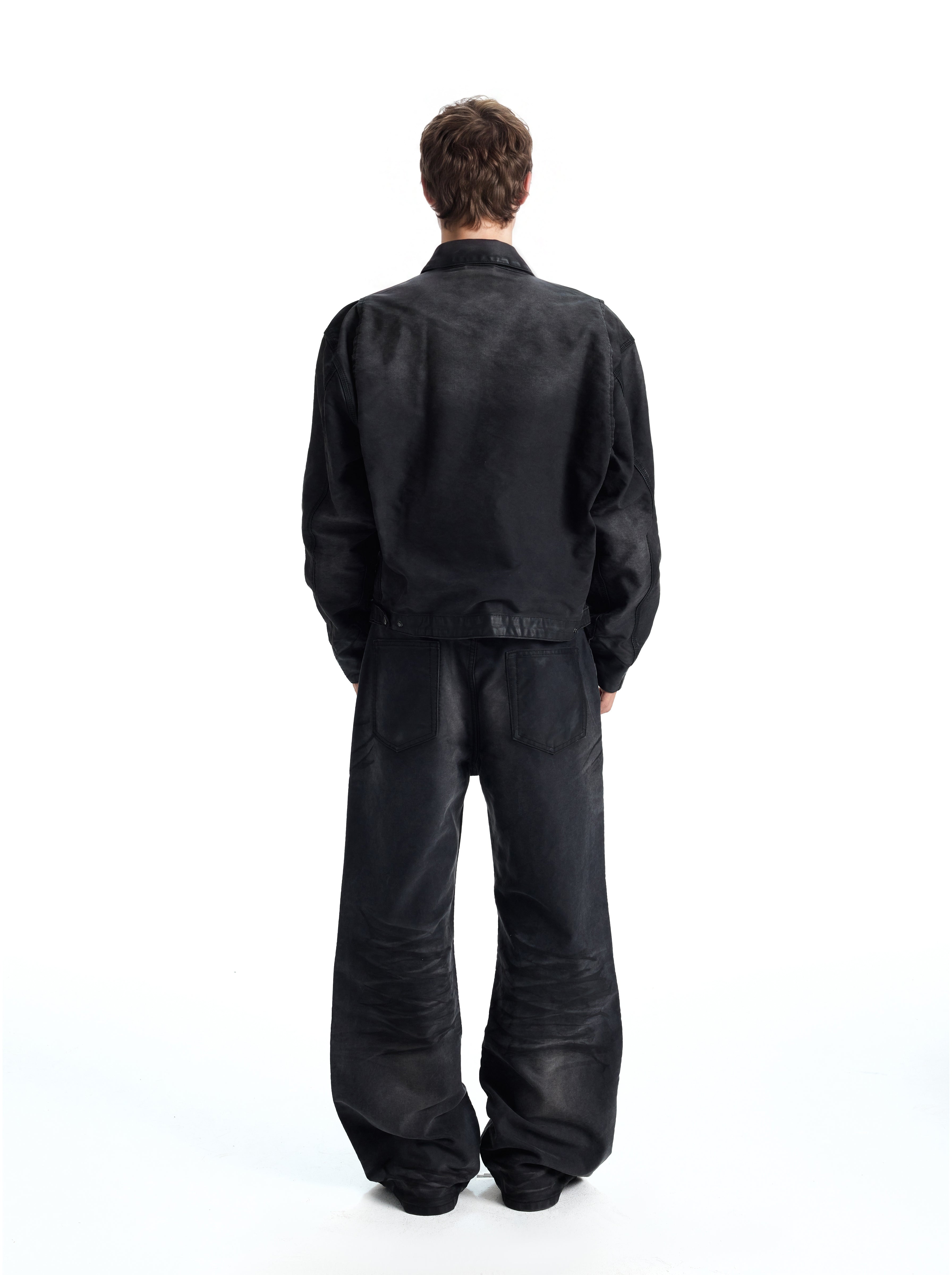 UNCLE RICH Mottled Painted Semi-Wax J97 Jacket